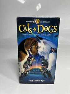 Cats  Dogs (VHS, 2001, Slip Sleeve) - Picture 1 of 4