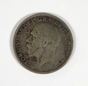 Great Britain 1928 King George Silver Half Crown Coin - Picture 1 of 2