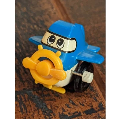 Helicóptero Tomy 1978 chancla juguete de cuerda Foto 1 de 4