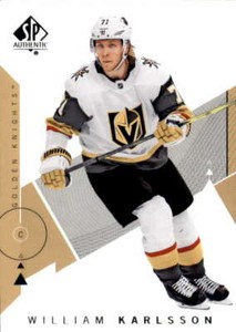 2018-19 SP Authentic #2 WILLIAM KARLSSON