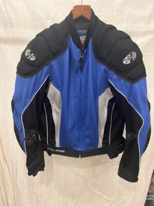 Joe Rocket Ballistic Series Mesh Armored Motorcycle Jacket W/ Wind Liner Medium - Picture 1 of 10