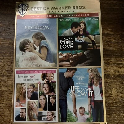 Best Of Warner Bros. :4 Film Favorites: Modern Romances Collection New DVD - Image 1 of 2