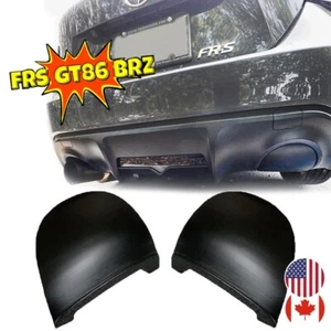 86 FRS BRZ Single Exit Catback Muffler Exhaust Bumper Hole Cover (Left or Right) - Picture 1 of 7