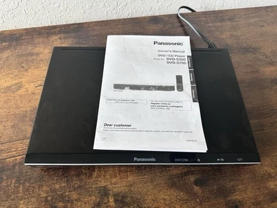 Panasonic DVD-S700 w/ Manual Tested & Working - Image 1 of 4