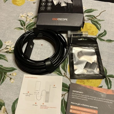Endoscopio Industrial W400 Cable 5 metros. Nuevo  Foto 1 de 3