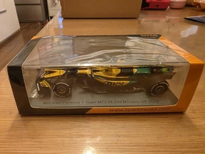 Spark 1/43 McLaren MCL38 Monaco GP 2024 O. Piastri S9539 Diecast Model Car - Picture 1 of 3