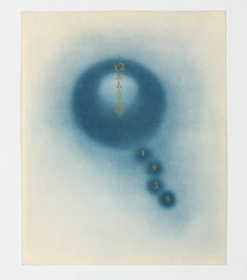 Neujahrsgrußkarte 1938. Reichsbahnzentrale,  1938, Druckerze Unbekannt (20.Jhd) - Bild 1 von 4