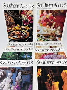 1991-1992 Southern Accents Magazines Interior Design Ads Lot of 8 - Foto 1 di 14