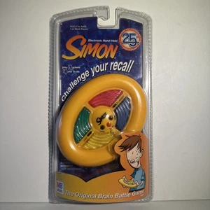 Juego Simon Electronic HandHeld Hasbro 2002 25 Aniversario Bolsillo Viaje Sellado - Imagen 1 de 5