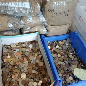 5lb CIRCULATED World FORIEGN Coins, A Mix of Old and New! World Coins Collection - Foto 1 di 5