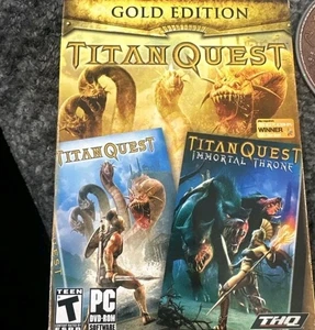 Titan Quest: Gold Edition für PC 2007 mit allen 3 Büchern Immortal Throne Art Of - Bild 1 von 11