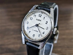 Vintage Soviet women's watch ZARYA Grandmother's watch exclusive MADE IN USSR - Picture 1 of 20