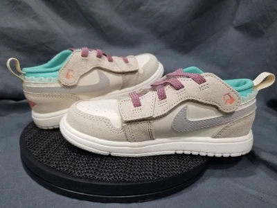 Nike Jordan 1 Low ALT (TD) Tenis Gris Vela Niños Pequeños Talla 9 ¡NUEVAS SIN CAJA! Foto 1 de 4