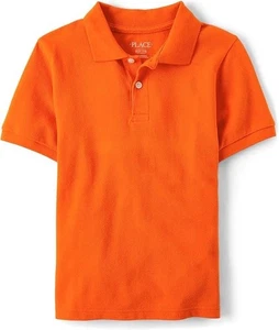 NEW LOT OF 3 BOYS’ THE CHILDREN’S PLACE POLO SHIRTS, SMALL 5/6 - Picture 1 of 4