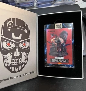 Saturday Morning Cards 2024 Terminator 2 Judgment Day Holo RED /40 WONDERCON EXC - Picture 1 of 13