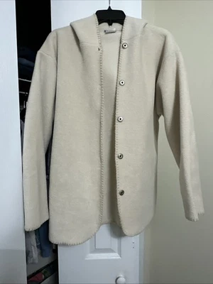 Natural Reflections Light Weight Hooded Jacket Beige Size XL - Image 1 of 4