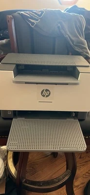 HP LaserJet M209dw wireless black and white laser printer - Image 1 of 3
