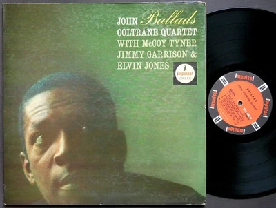 JOHN COLTRANE Quartet Ballads LP IMPULSE! AS-32 RVG JAZZ McCoy Tyner Elvin Jones - Image 1 of 2