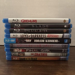 Lot 9 Horror Blu-Ray DVDS The Lost Boys, Army Of Darkness, Gremlins See Pics - Picture 1 of 23