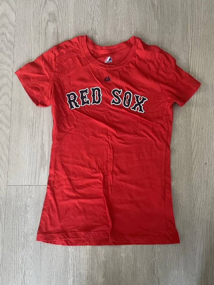 Boston Red Sox Majestuosa Camiseta Mediana Adulto/Mujer - #2 Jacoby Ellsbury Foto 1 de 4