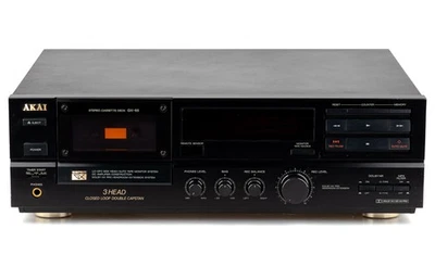 Akai GX-65 3 cabezales Cassette Deck Dual Capstan / mantenimiento 1 año de garantía [#04] - Imagen 1 de 4