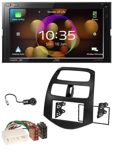 JVC DAB MP3 2DIN Bluetooth USB Autoradio für Chevrolet Spark KLM 2012-2013 - Bild 1 von 10