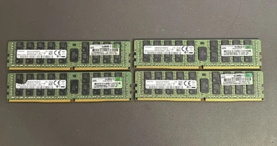 Samsung 128GB (4 x 32GB) 2Rx4 PC4-2133P-R ECC RDIMM DDR4 PC4-17000 Sever Memory - Image 1 of 2