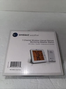 Ambient Weather WS-8482 7-CH Wireless Remote Monitoring Clearview WeatherStation - Picture 1 of 4