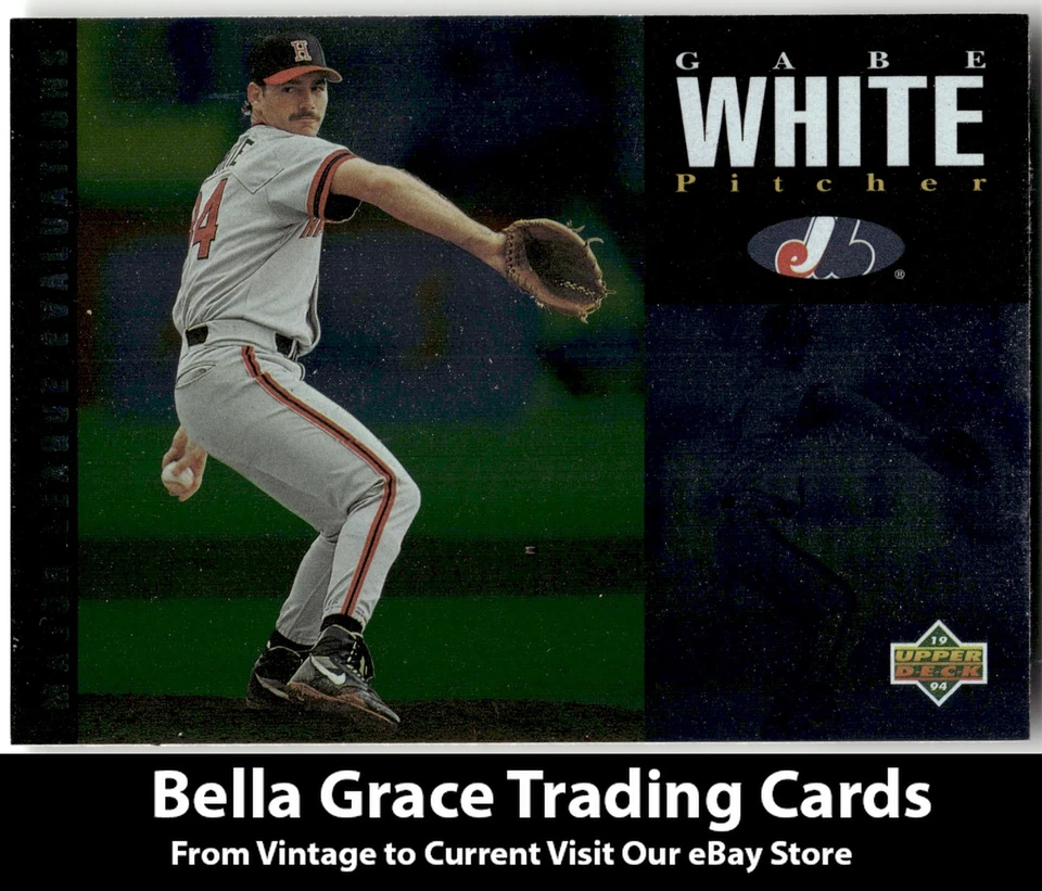 1994 Upper Deck Minor League #158 Gabe White Ottawa Lynx MLB Baseball - Image 1 of 2