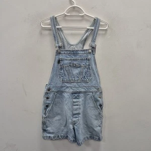 Dr Martens Vintage Blue Cotton Denim Rare Overalls Dungaree Dress Pockets Medium - Picture 1 of 9