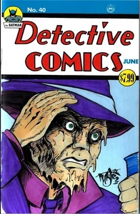 Detective Comics #40 (2025) DC Sketch Cover Variante mit Original Dave Castr Kunst - Bild 1 von 6