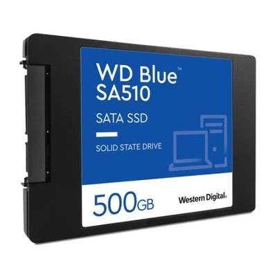 Wd 500Gb Blue Sa510 G3 Ssd 2.5" Sata3 R/W 560/510 Mb/S 90K/82K Iops 7Mm - Image 1 of 3