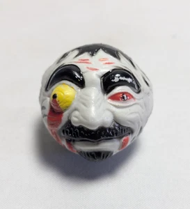 Madballs KO Monster Head FRITE plástico duro años 80 blanco vintage imitación NUEVO NOS - Imagen 1 de 5