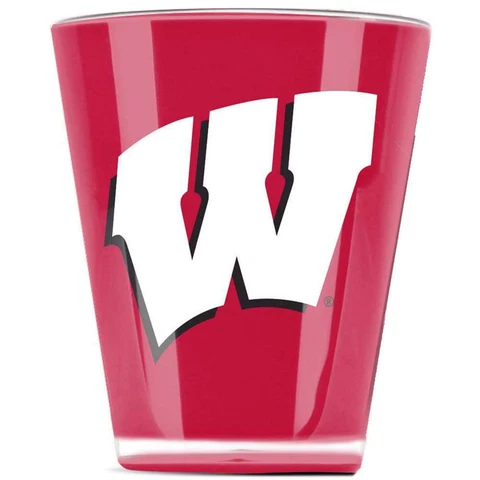 Wisconsin Badgers Shot Glass Cover