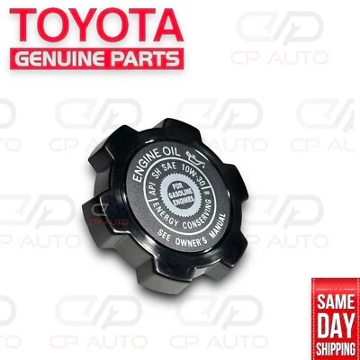 92-95 TOYOTA 4RUNNER DLX SR5 TAPA DE LLENADO DE ACEITE DE MOTOR 10W OEM NUEVO Foto 1 de 4