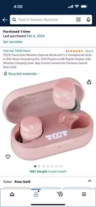 TOZO Tonal Dots Wireless Earbuds Bluetooth 5.3 Dual Mic Call Noise Cancel - Picture 1 of 2