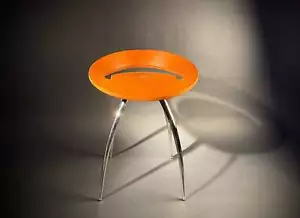 Magis Lyra Stool by Sigurdur Thorsteinson, 1980s – Vintage Italian Modernist Sea - Picture 1 of 10