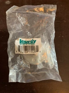 CABINET KNOB 1-1/4" Dia. Chrome with White Porcelain Inset Laurey 15427 - Picture 1 of 4