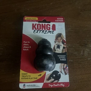 KONG K3 Extreme All-natural Rubber Dog Toy Black Small - Picture 1 of 2