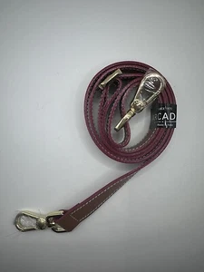 Acadia Leder Made in Italy Geldbörse Riemen, Ersatz braun rotgold - Bild 1 von 6