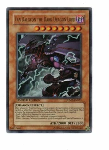 YuGiOh! Unused Van'Dalgyon The Dark Dragon Lord Ultra rare JUMP-EN023 Yu-gi-oh - Picture 1 of 2