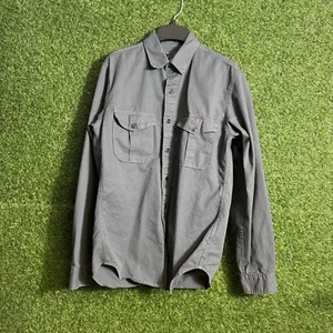 J Crew Shirt Mens Small Button Down Casual Long Sleeve Gray - Picture 1 of 8
