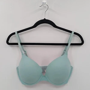 Victoria's Secret PINK Bra Women's 32DD Mint Green Push Up - Picture 1 of 7