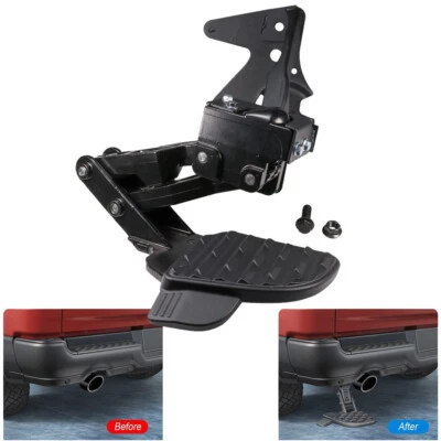 RAM 1500 DT Rear Bed Step Black Dual Exhaust for OEM 82215289AH Mopar 2019-2024 Foto 1 de 4