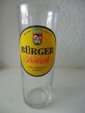 Bürger Kölsch - Bierglas 0,2 Liter