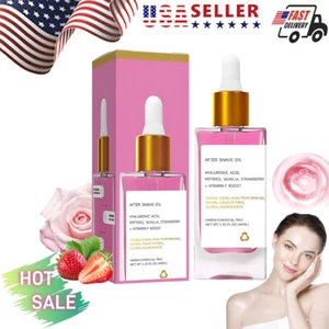 Truly Beauty Strawberry&Vanilla Scent After Shave Oil for Smooth Skin Post Shave - Picture 1 of 15