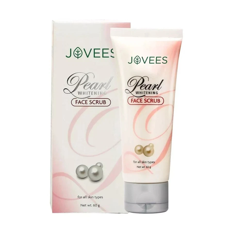 Jovees Ayurveda Pearl Whitening Face Scrub | 60 Gram - Image 1 of 1