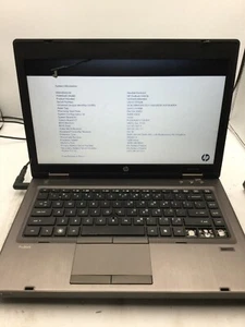 HP PROBOOK 6465B - BOOTS TO BIOS - AMD A6 - NO RAM - 14" - READ DESCRIPTION - BB - Picture 1 of 7