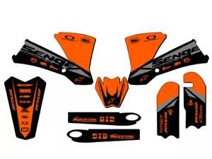 2003-2005 SX 85 BINARY Orange Senge Graphics Kit Compatible with KTM - Picture 1 of 10