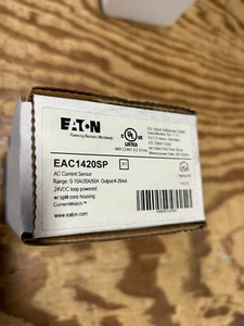 EATON EAC1420SP Sensore Corrente Split Core 4-20Ma 10A 24VDC *NUOVO CON SCATOLA* - Foto 1 di 3